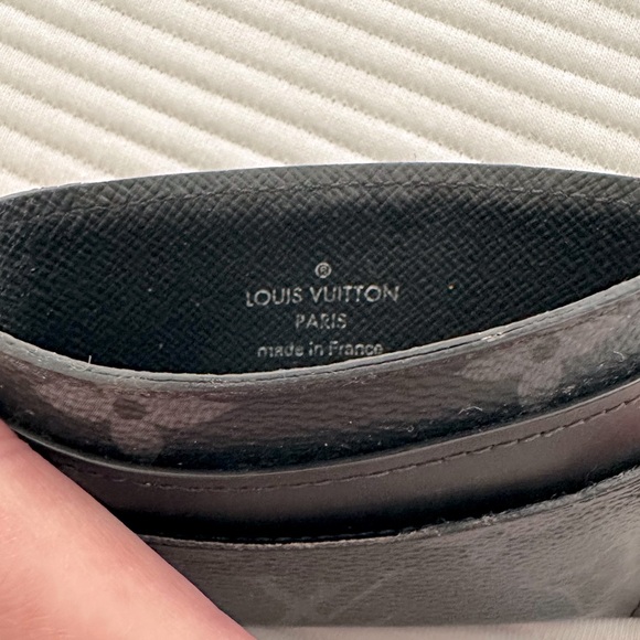 Louis Vuitton Navy Monogram Cardholder - Picture 4 of 6